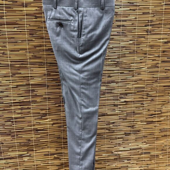 Lauren Ralph‎ Lauren Big Boys Wool Dress Pants - Light Grey Size 10R/25’ W - Picture 3 of 3